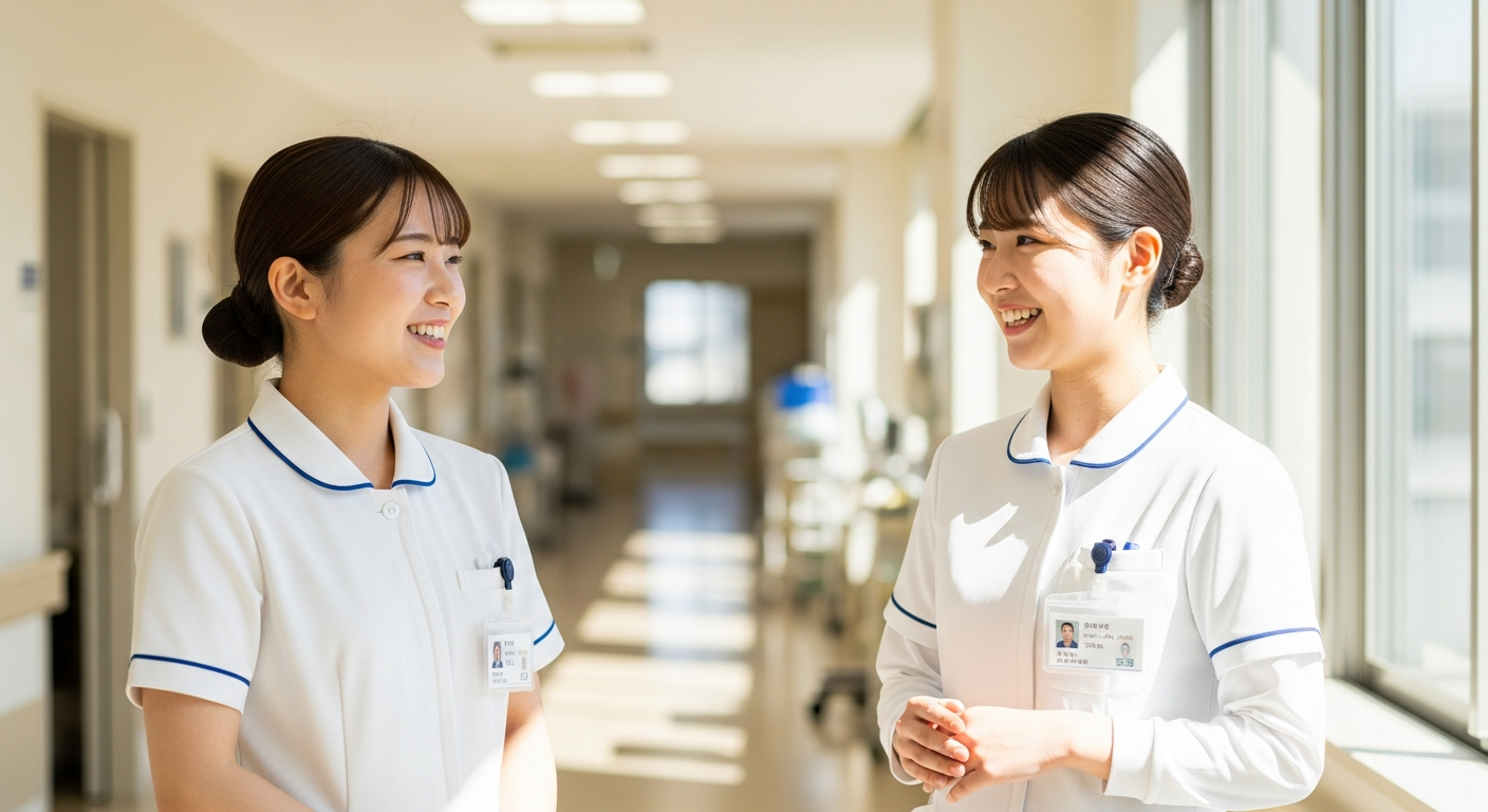 ニジ看護転職 サービスイメージ