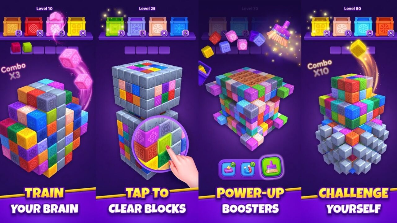 Cube Tap Sort